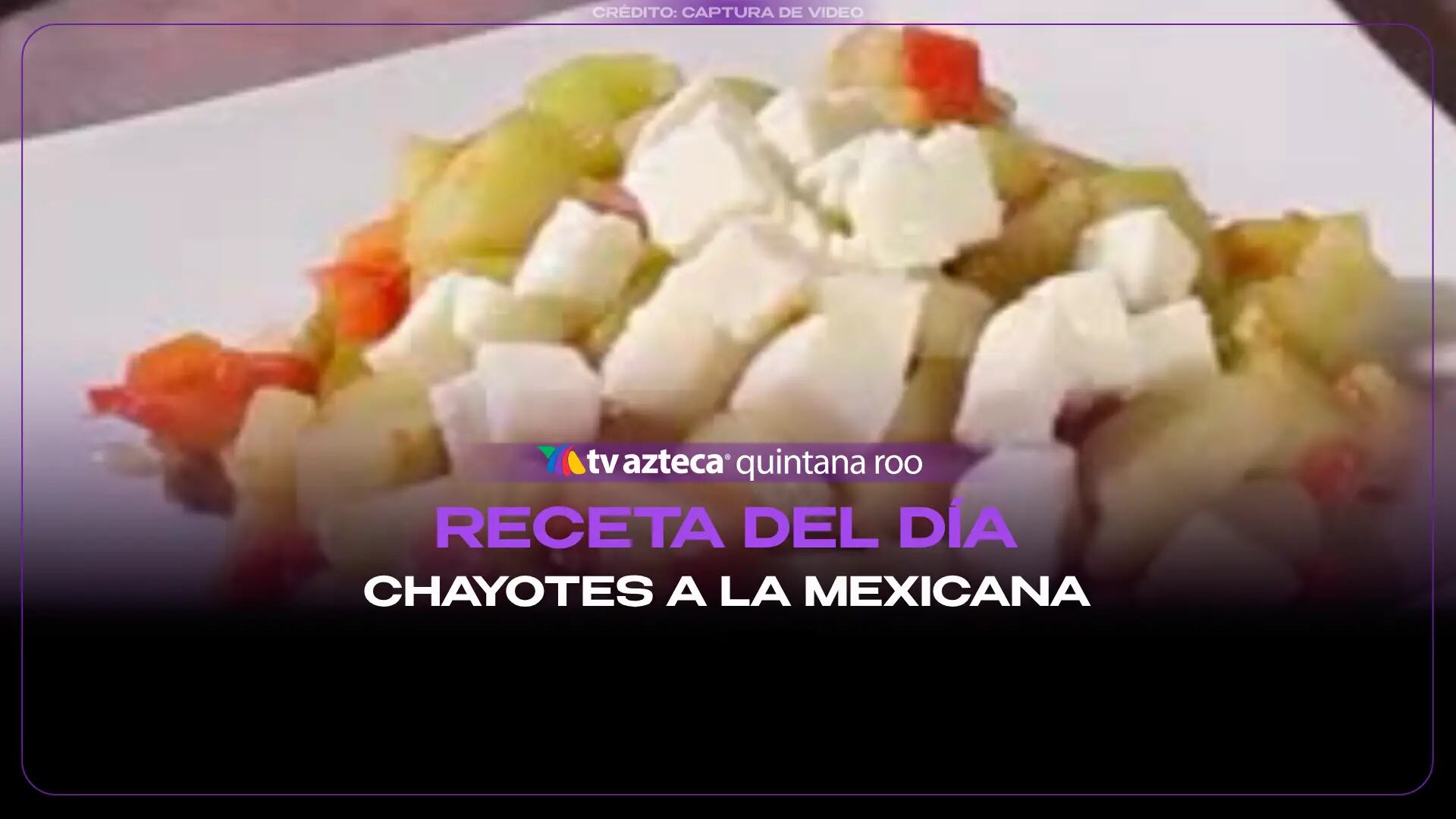 Receta del día: Aprende a preparar unos deliciosos chayotes a la mexicana