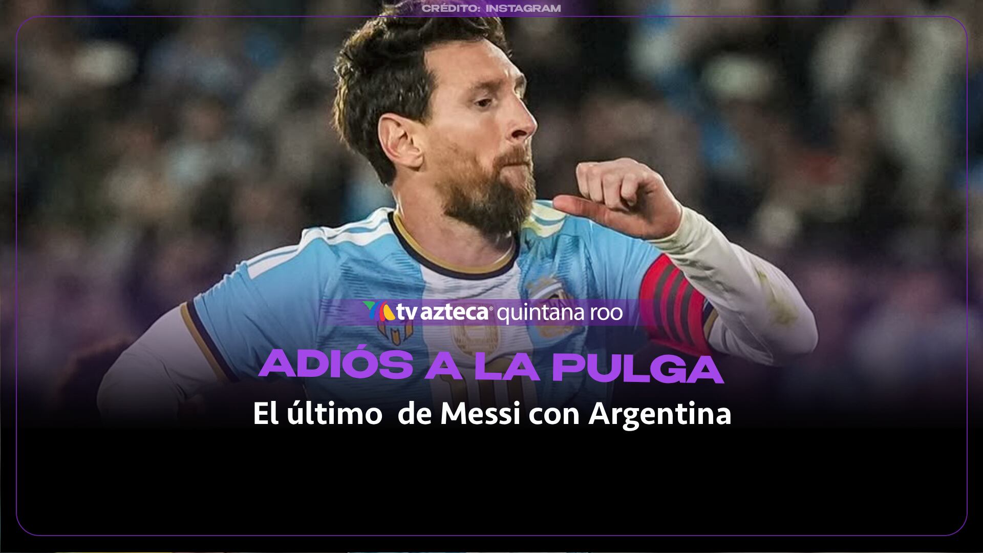 Un gol y dos asistencias, nada mal para su despedida de la albiceleste.