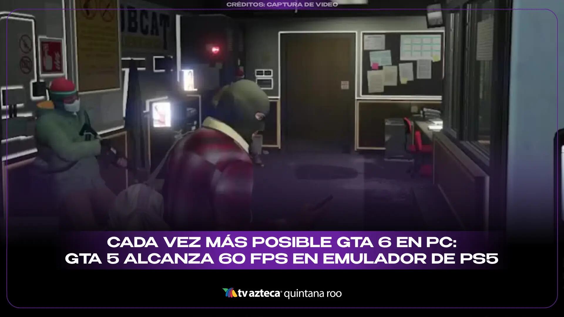 Cada vez más posible GTA 6 en PC: GTA 5 alcanza 60 FPS en emulador de PS5