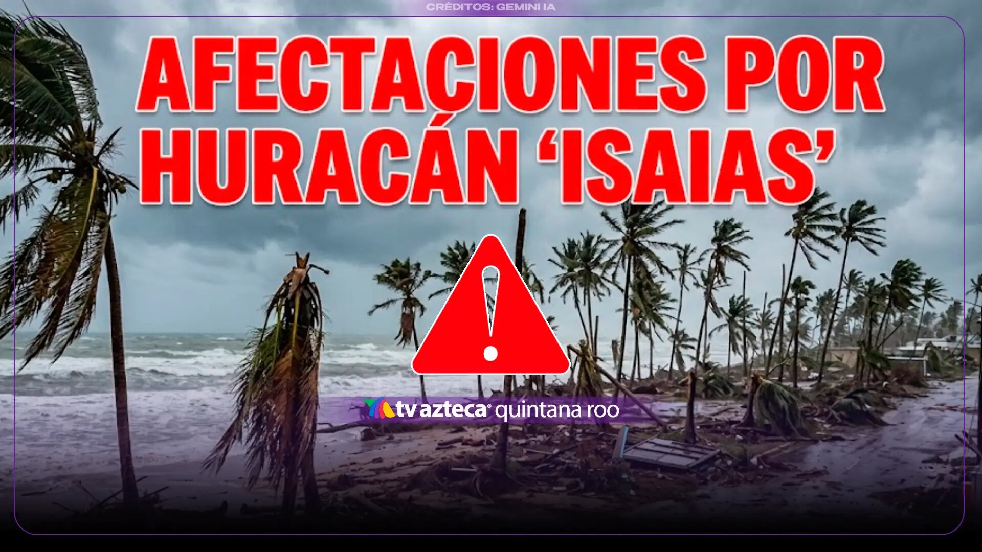 Huracán ‘Isaias’ causará afectaciones en Quintana Roo: Esto se espera en la Península de Yucatán HOY, 8 de octubre de 2026
