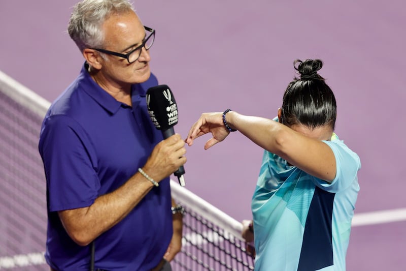 Ons Jabeur rompe en llanto en los WTA Finals 2023 en Cancún.jpeg