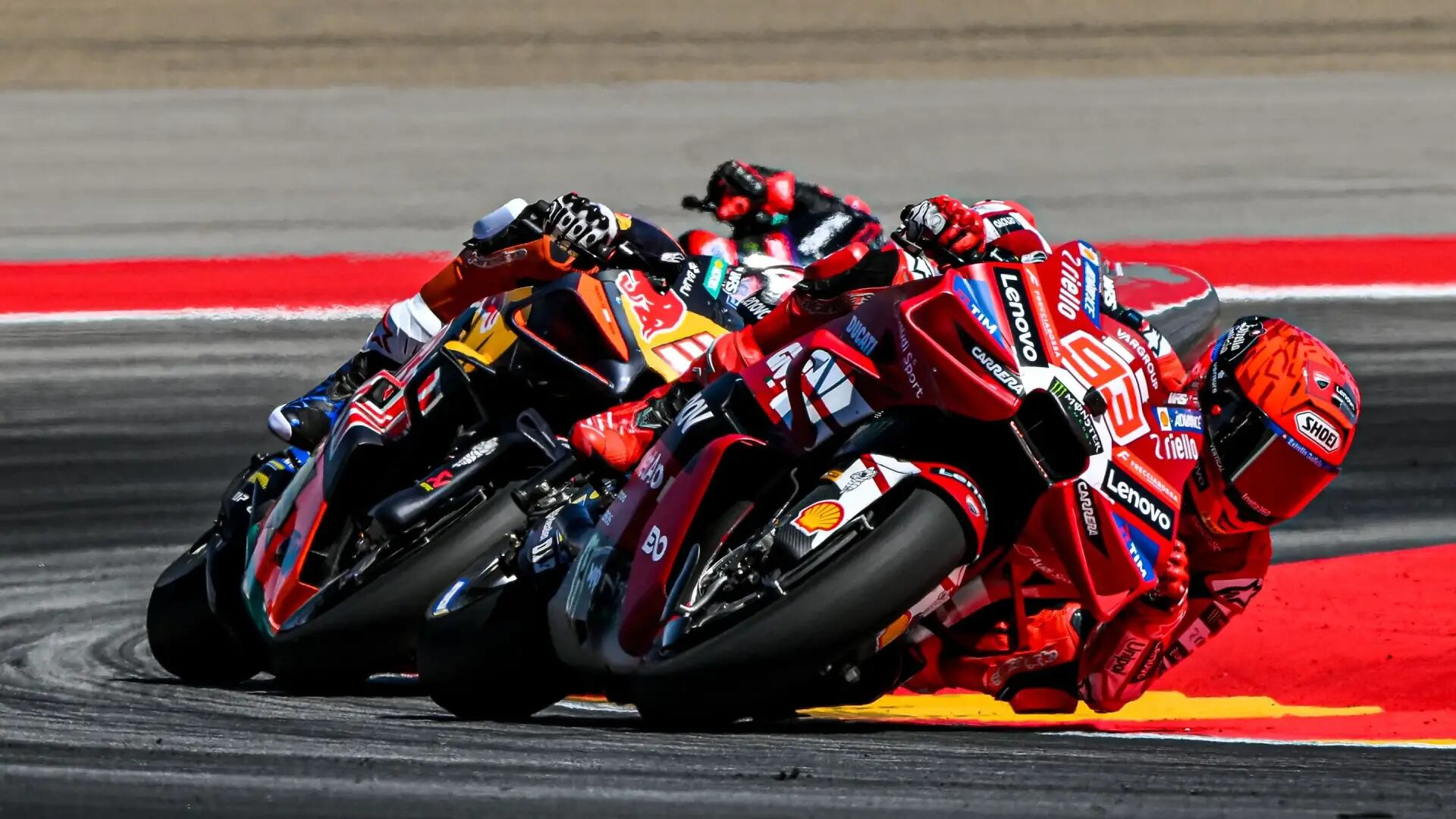 ¡Con autoridad! Marc Márquez gana el GP de Aragón en MotoGP 206 y se acerca a la cima; revirtió un error
