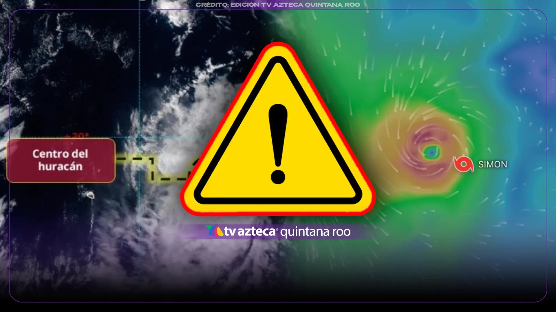 ¿El huracán ‘Simon’ afectará HOY a México? Sigue la trayectoria EN VIVO del ciclón este 14 de octubre