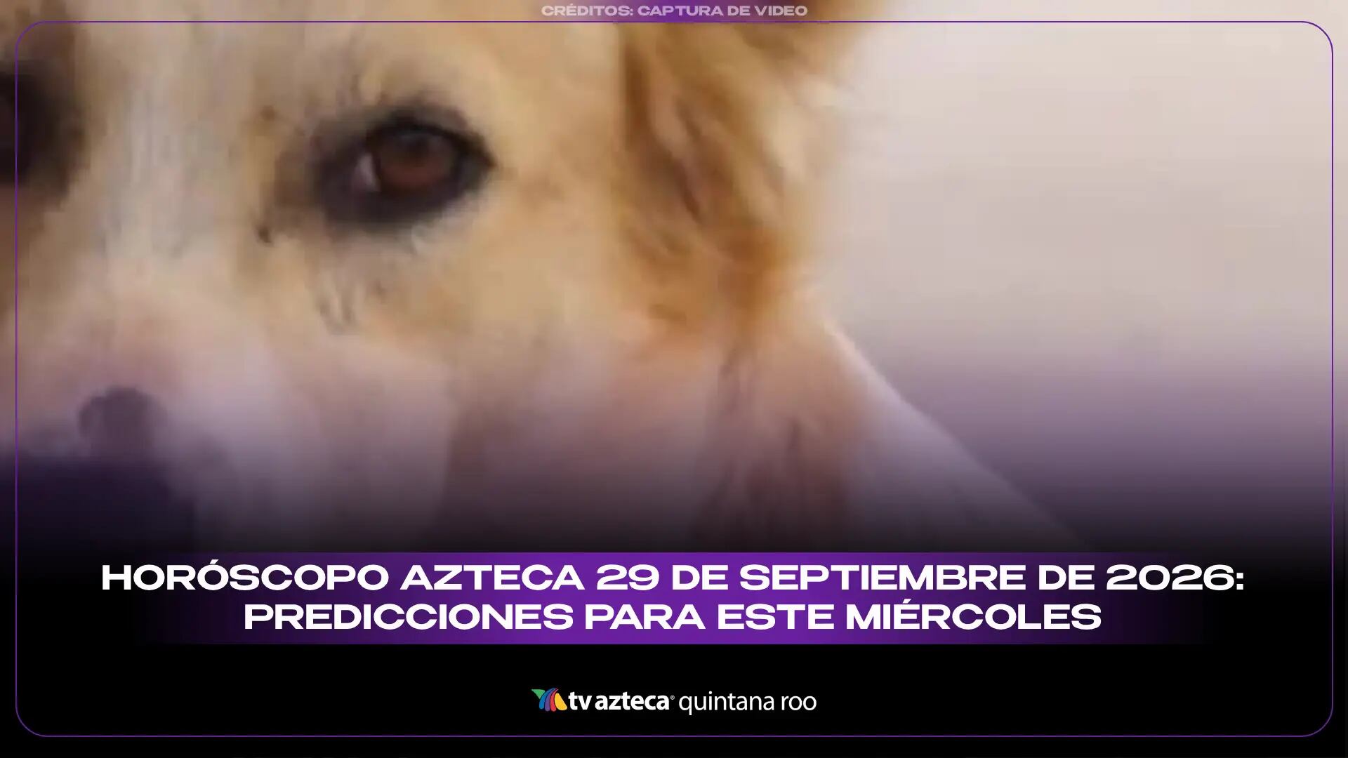 Horóscopo azteca 29 de septiembre de 2026: Predicciones para este miércoles