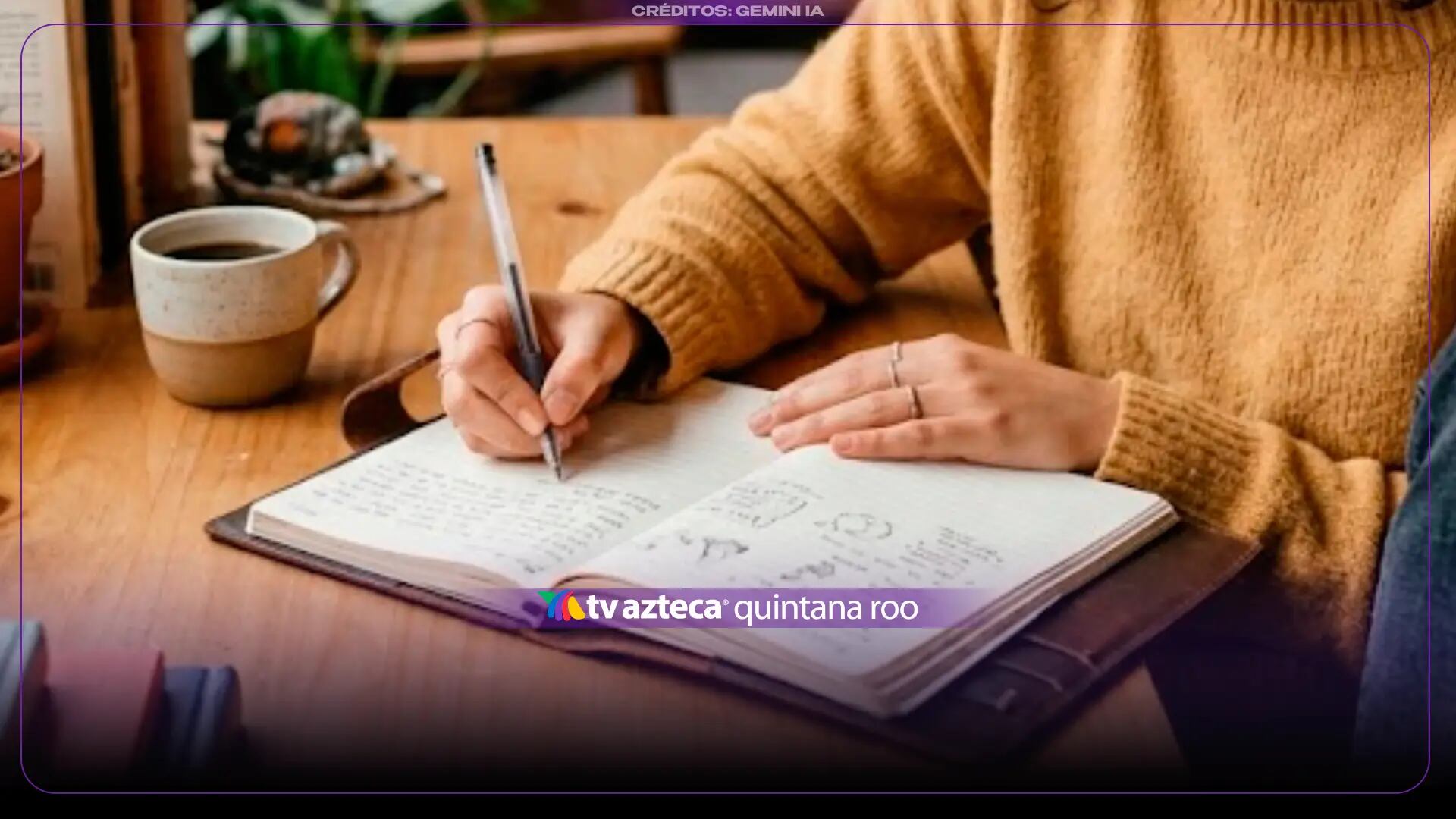 Conoce el journal prompt de HOY, 9 de octubre de 2026: Ideas para escribir en tu diario y cerrar tu día con la mejor energía 