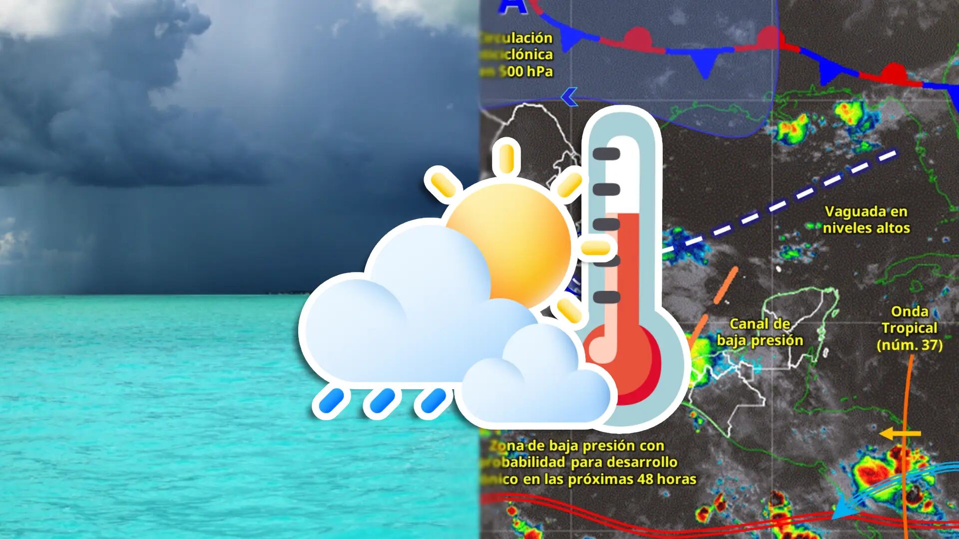 ¡Préparate para la Onda Tropical 37! Así será el clima en Cancún y Quintana Roo HOY 7 de septiembre