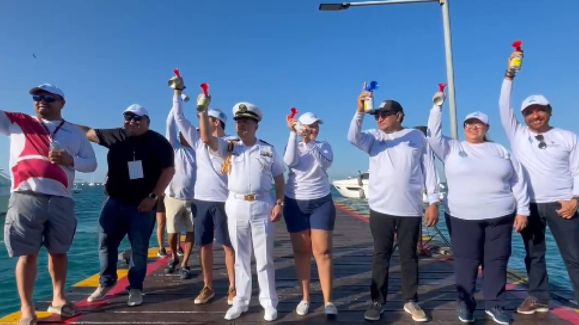 Así inició el torneo de internacional de pesca en Isla Mujeres 2024 “Cosme Alberto Martínez Magaña”.jpg