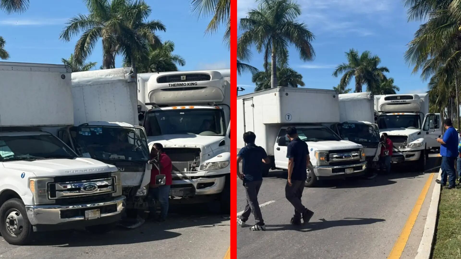 ¡ÚLTIMA HORA! Aparatoso accidente deja a persona lesionada y causa tráfico pesado en Zona Hotelera de Cancún HOY; esto se sabe