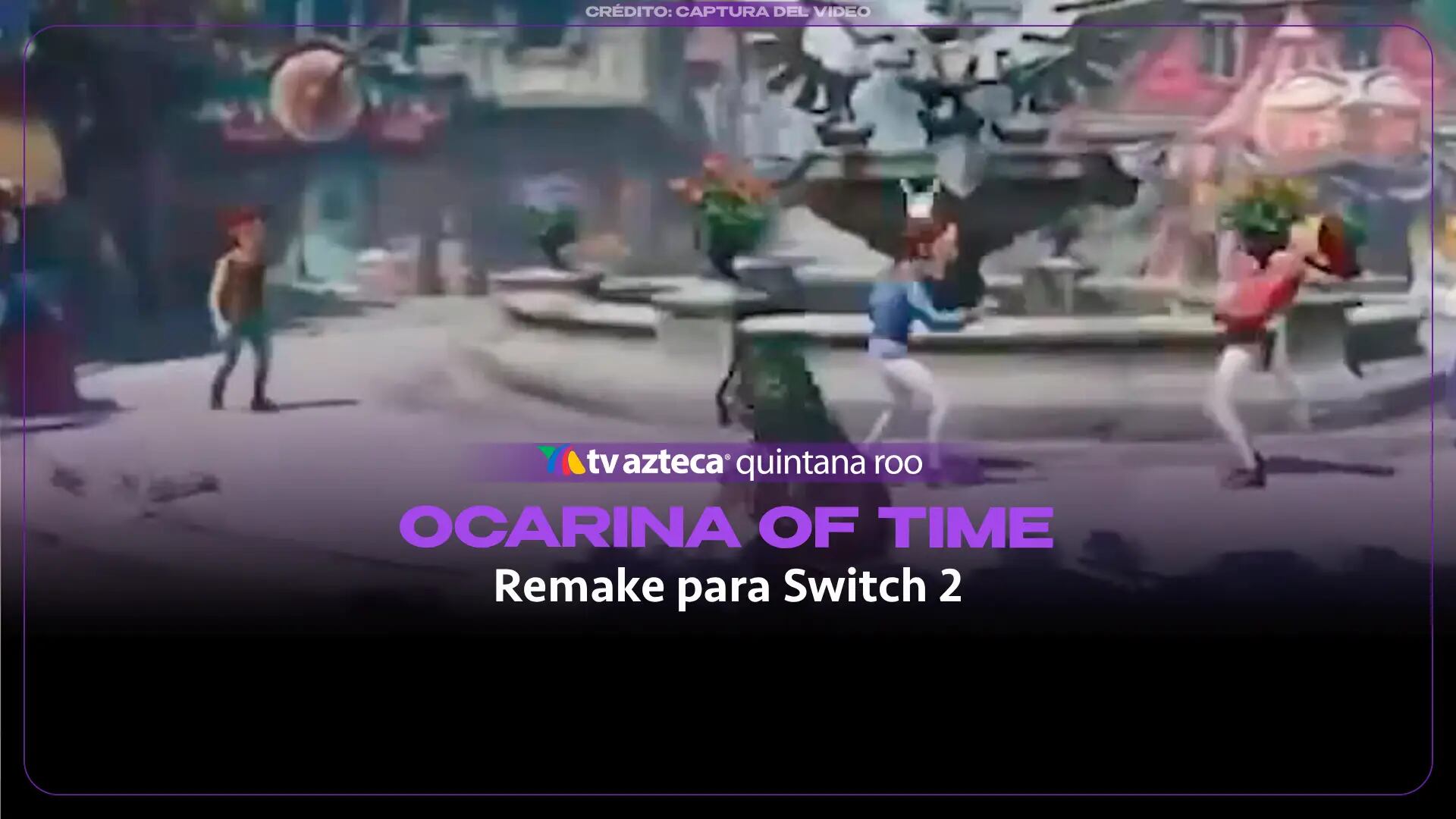Nintendo muestra la Ciudadela de Hyrule en el remake de Ocarina of Time para Switch 2 