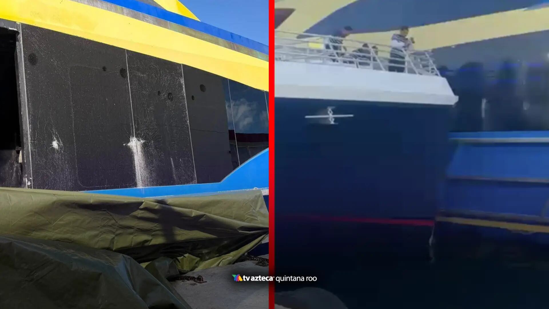 Se registra choque entre dos embarcaciones en el muelle de Cozumel hoy, 5 de septiembre: esto se sabe sobre lo ocurrido