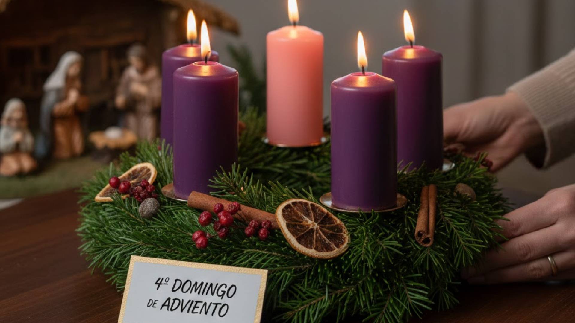 Cuarto domingo de adviento hoy 21 de diciembre: Qué significa y 5 oraciones para este día