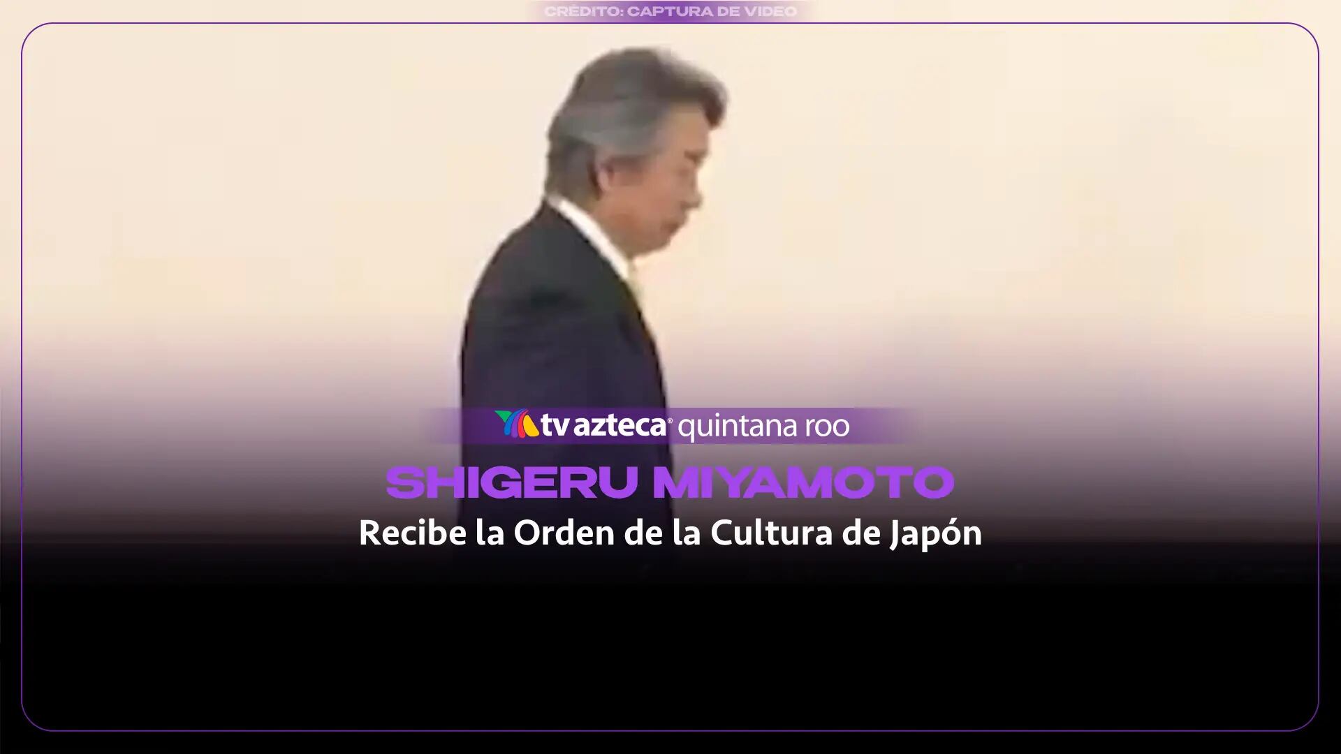 Shigeru Miyamoto recibe la Orden de la Cultura de Japón: Primer creador de videojuegos en obtenerla