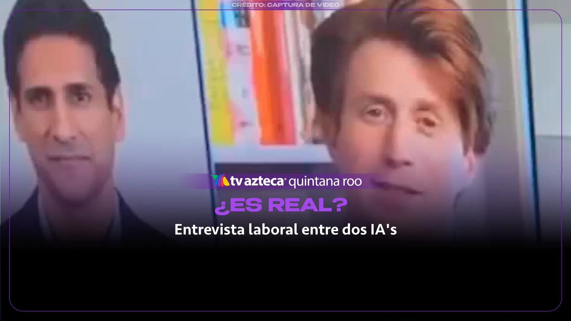 Entrevista laboral entre dos IAs: ¿Es real este video?