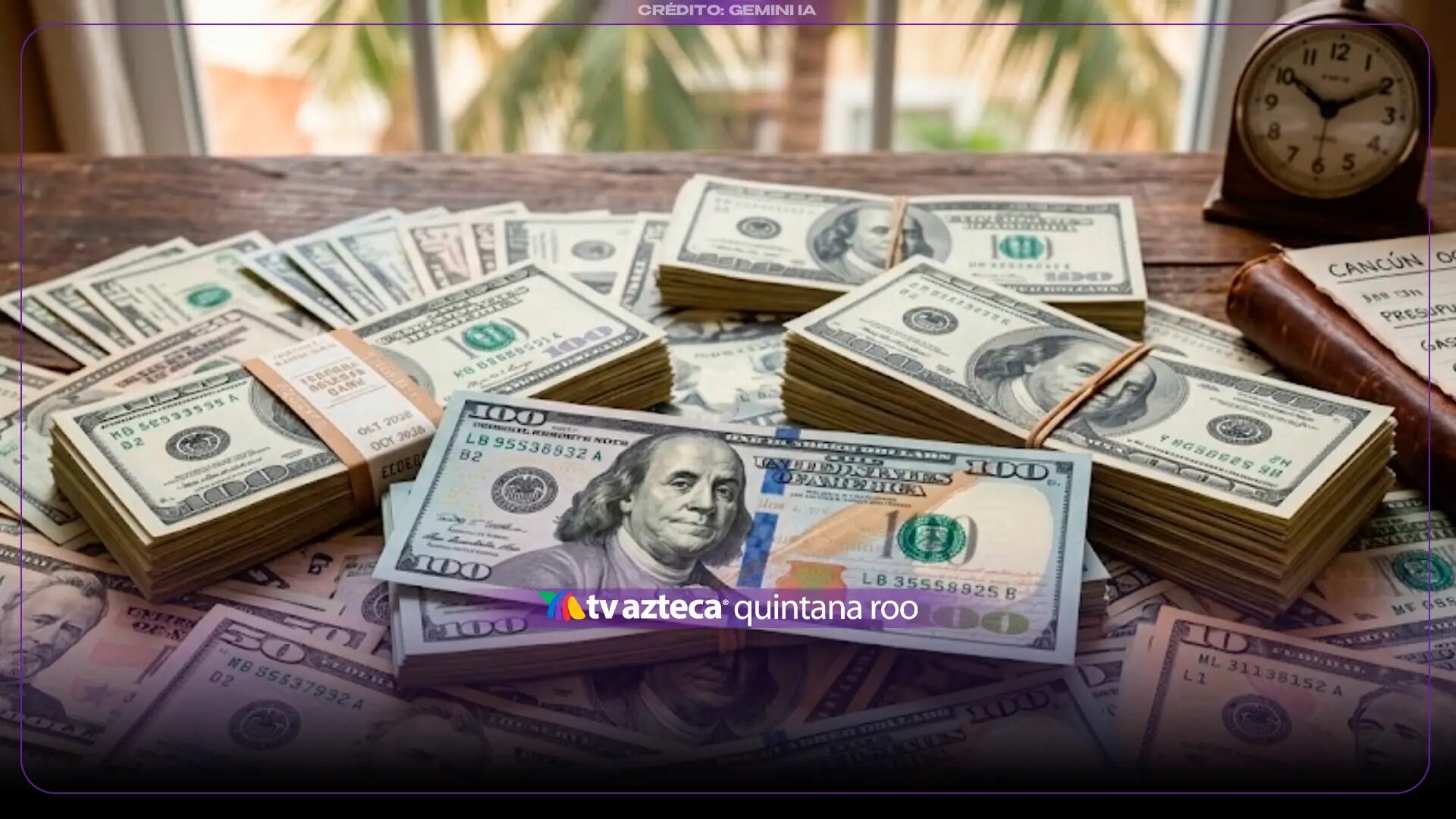 ¡Aún alcanzas a cambiar! Conoce el precio del dólar estadounidense al CIERRE de HOY, miércoles 7 de octubre de 2026, en Cancún