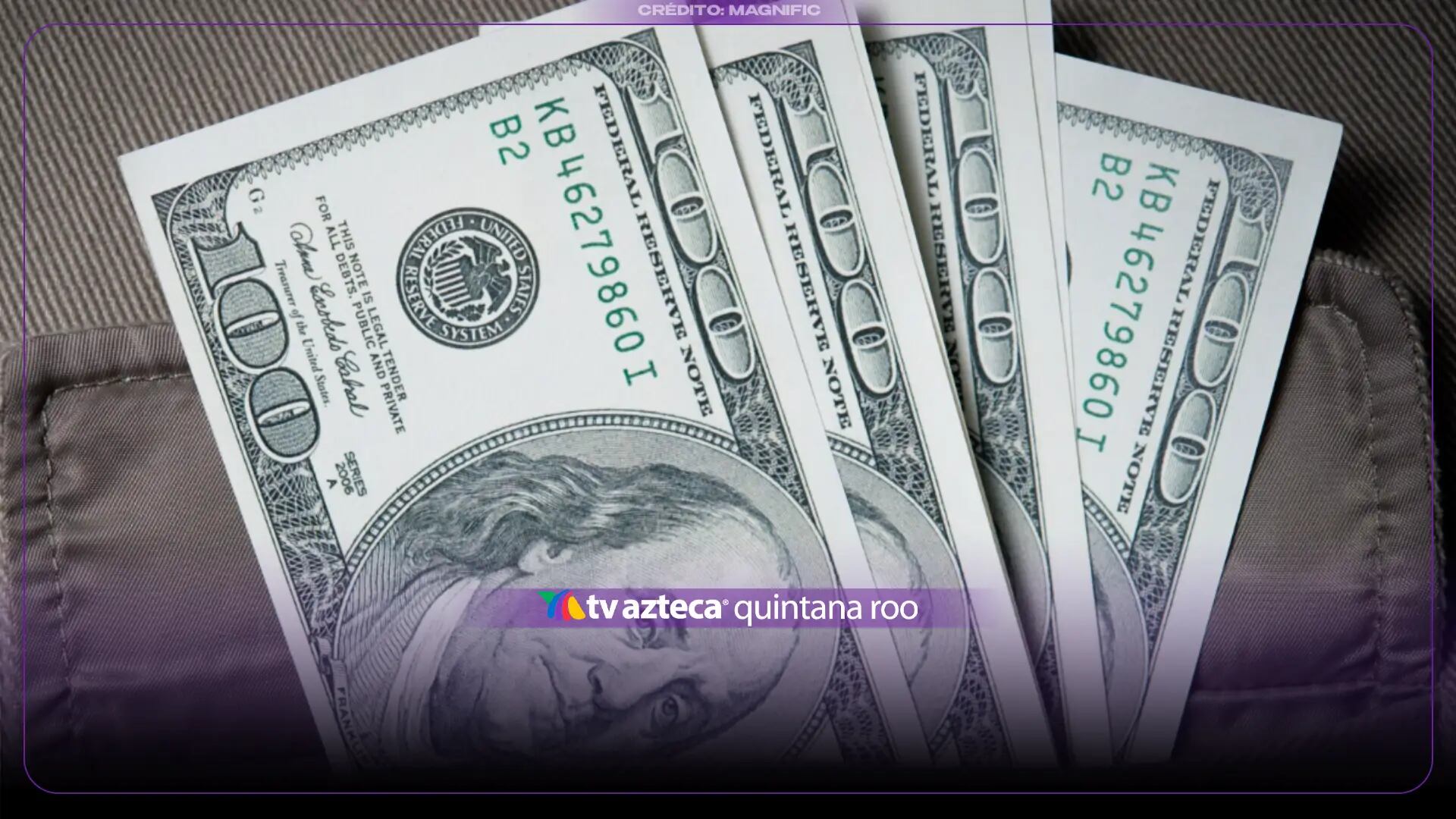 Conoce cuál es el precio del dólar estadounidense al CIERRE de HOY, sábado 24 de octubre de 2026, en Cancún