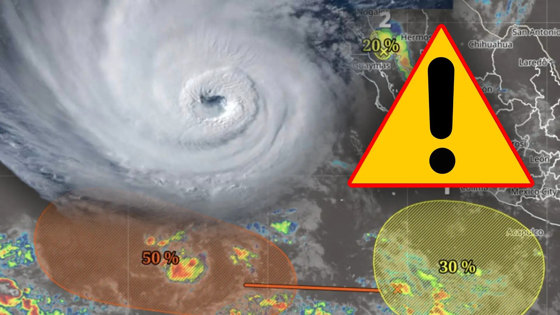 Ciclón tropical ‘Odalys’ podría formarse los próximos días: Vigilan 3 zonas de baja presión con potencial ciclónico