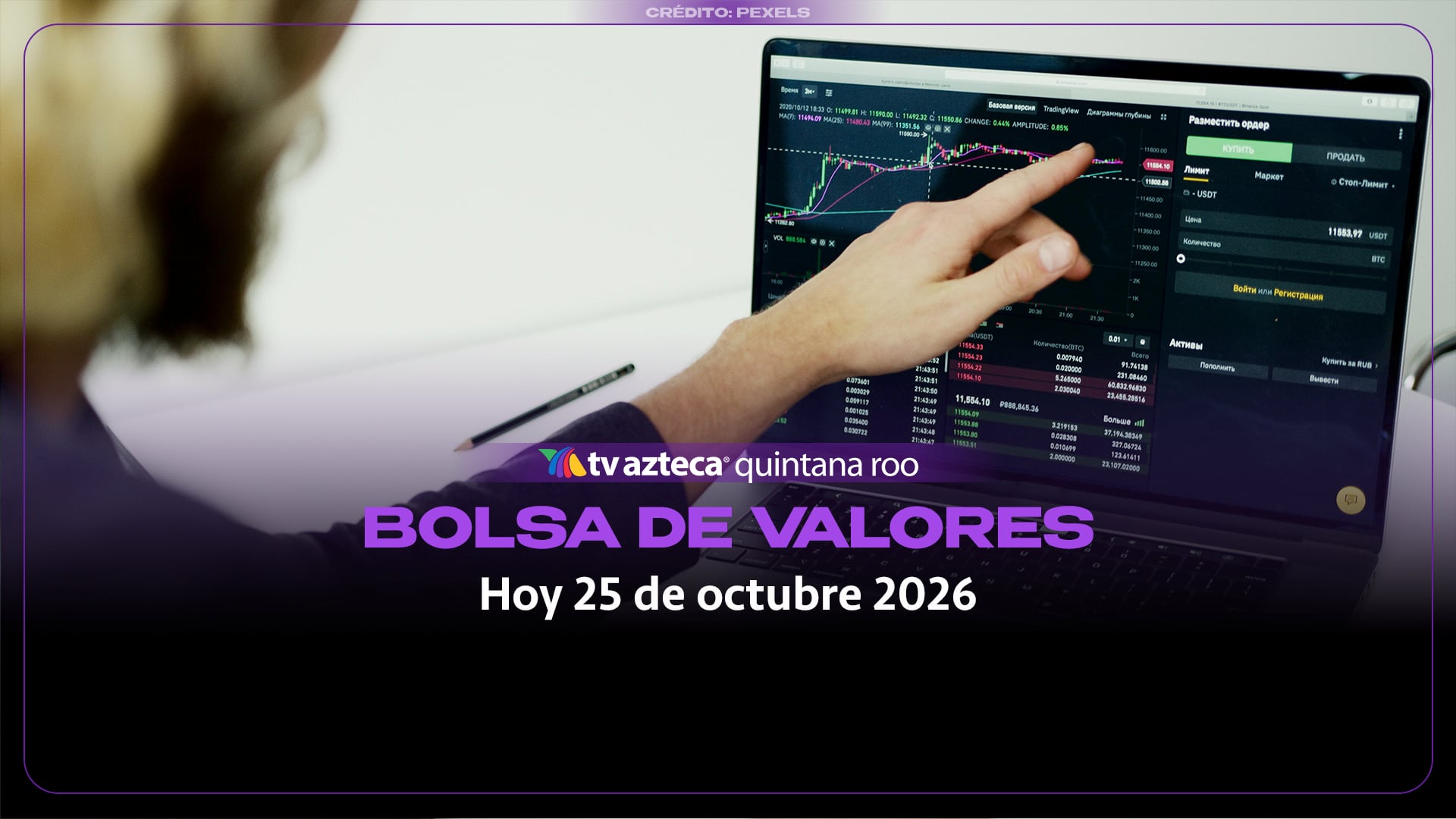 ¿Cómo amaneció la bolsa de valores hoy 25 de octubre de 2026?