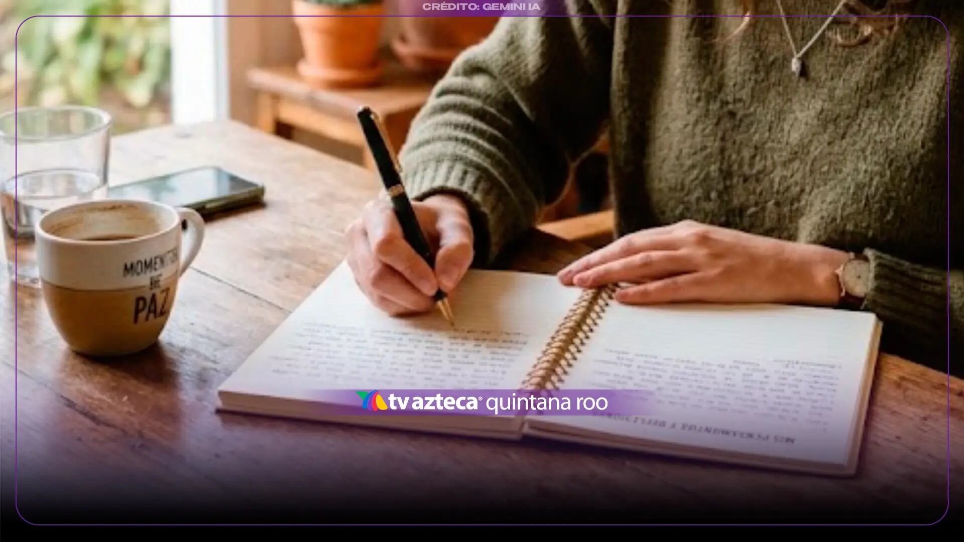 Journal prompt de HOY, 21 de octubre de 2026: Ideas para escribir en tu diario y cerrar tu día con la mejor energía