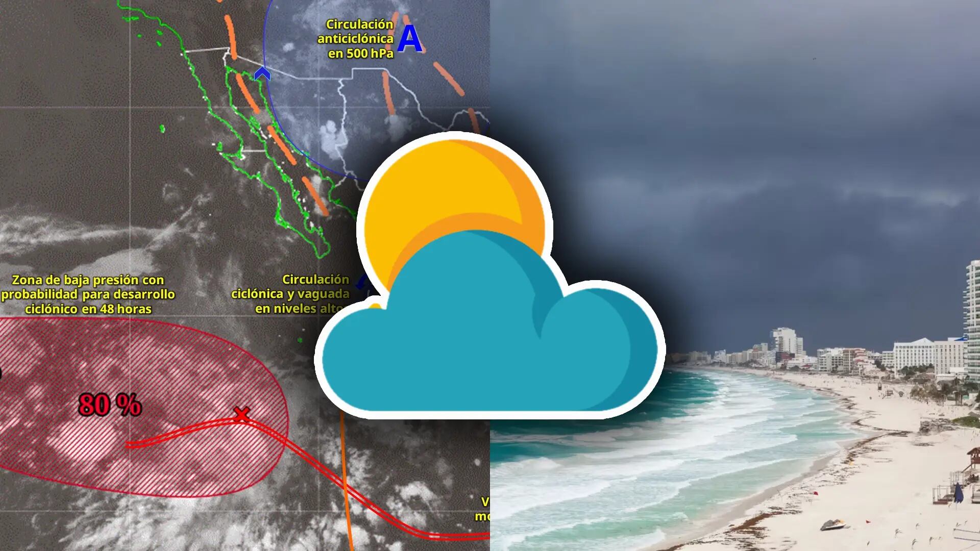 ¿Onda tropical 39 afectará el clima en Cancún? Pronóstico del tiempo HOY, sábado 12 de septiembre de 2026, en Quintana Roo
