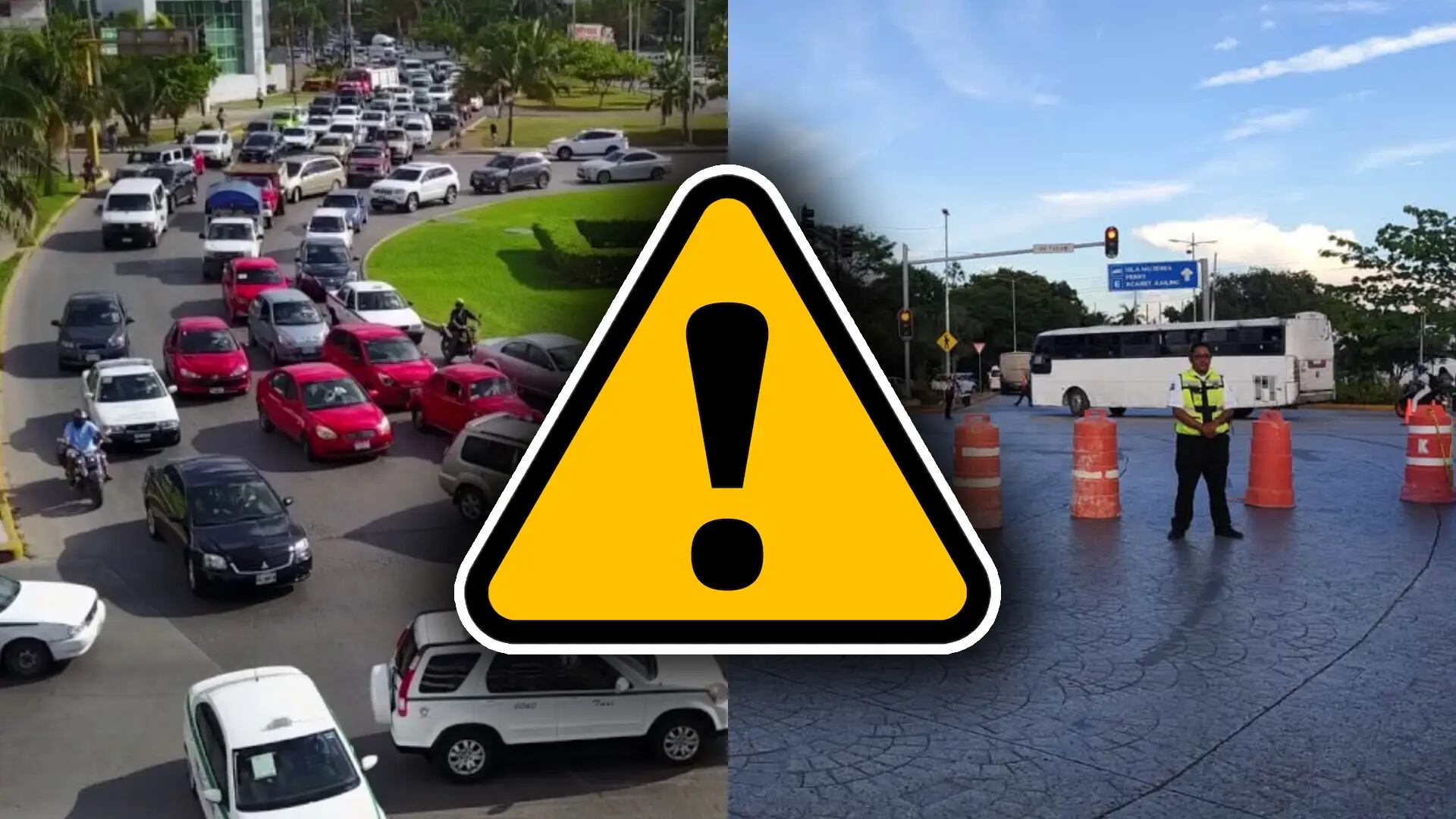 ¿Qué está pasando en la Av. Tulum en Cancún? Esto se sabe del tráfico pesado HOY, jueves 17 de septiembre