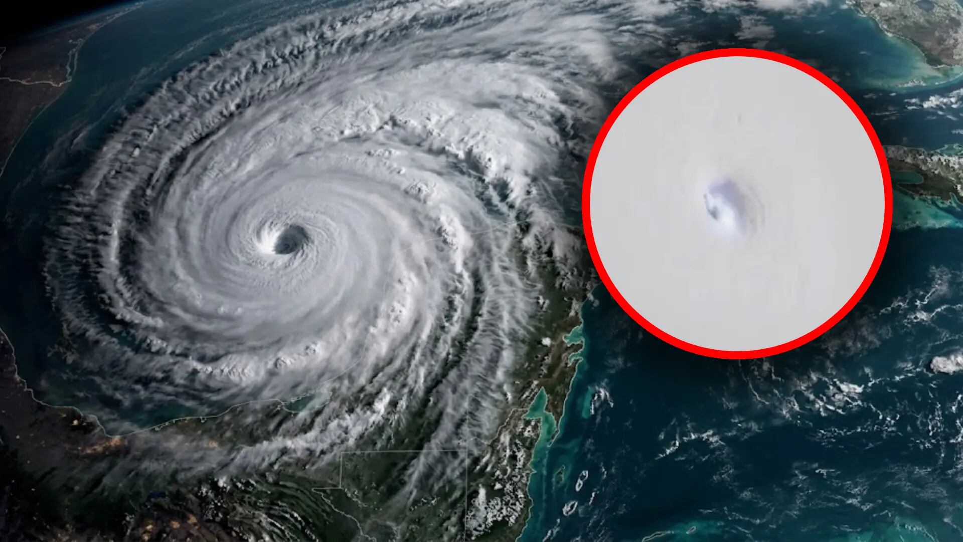 Impactante VIDEO: Así se ve el poderoso huracán ‘Polo’ de categoría 5; captan el ojo del ciclón tropical