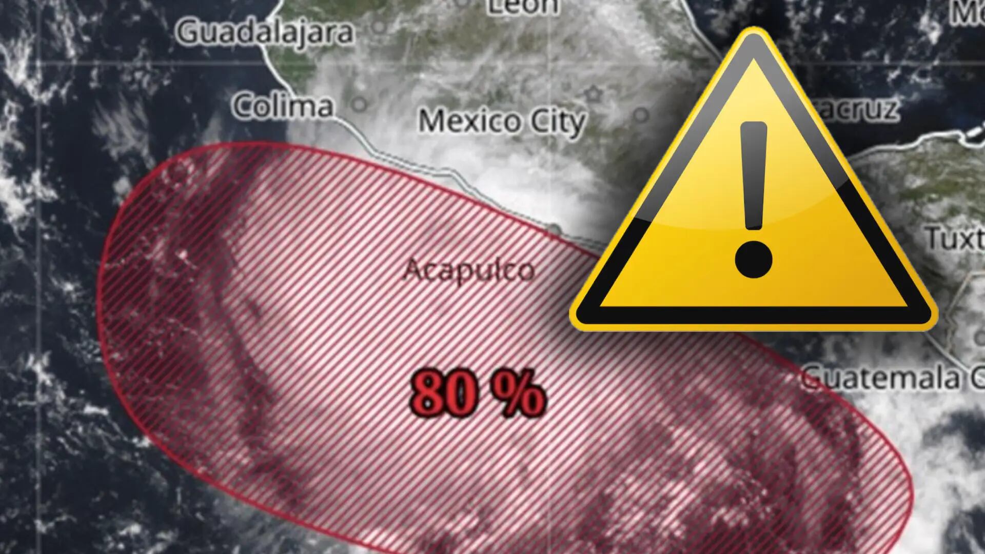 Ciclón Tropical ‘Rachel’ AUMENTA a 80% su probabilidad de formación: Esta es su ubicación exacta hoy, 23 de septiembre