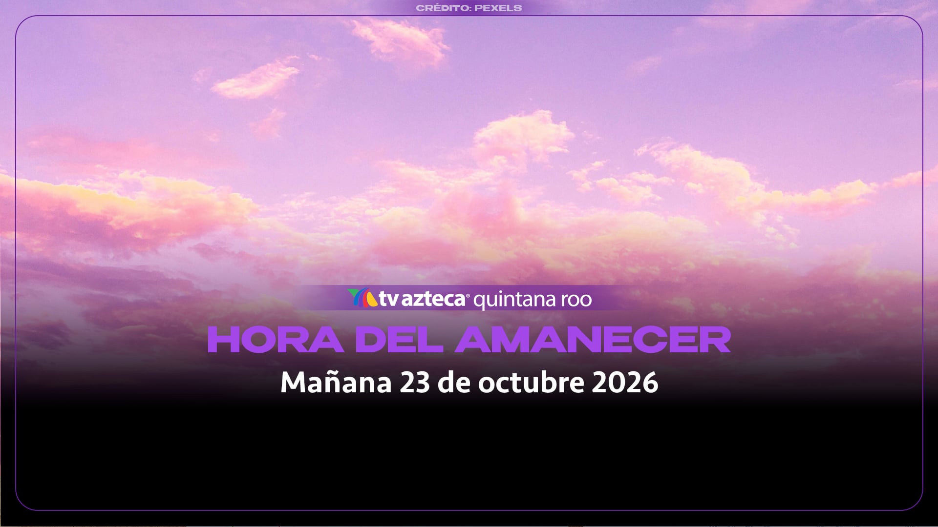 ¿A qué hora amanece mañana 23 de octubre de 2026? 