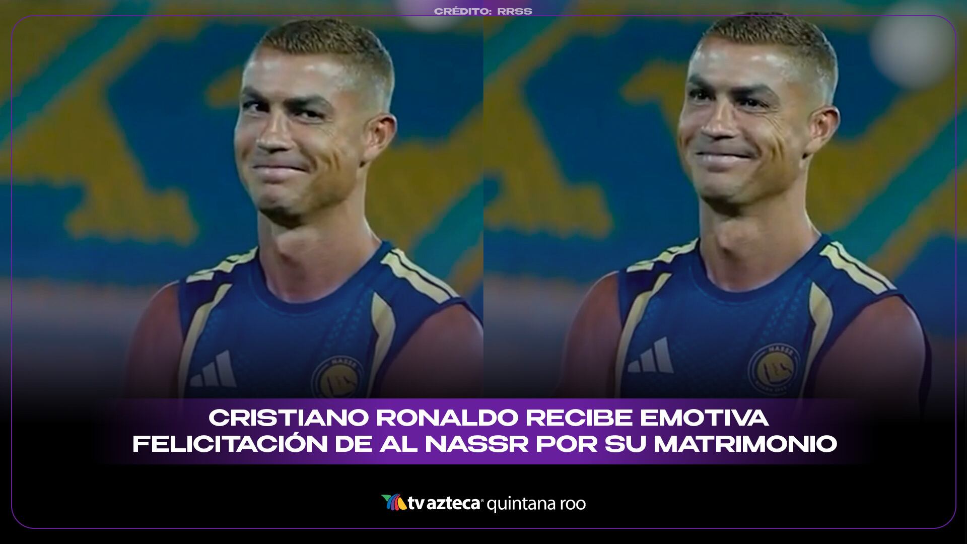 Cristiano Ronaldo y su matrimonio: así felicitó Al Nassr al futbolista por su boda