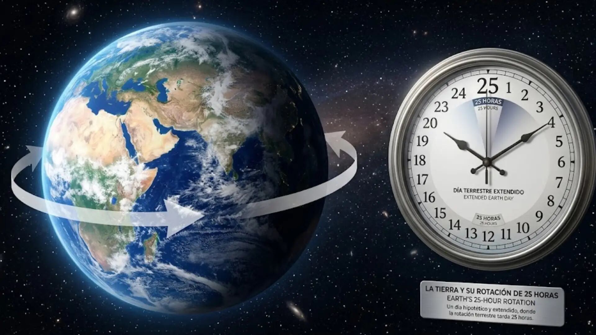 ¿Los días durarán 25 horas? Esta es la FECHA en la que podría cambiar la duración de un día