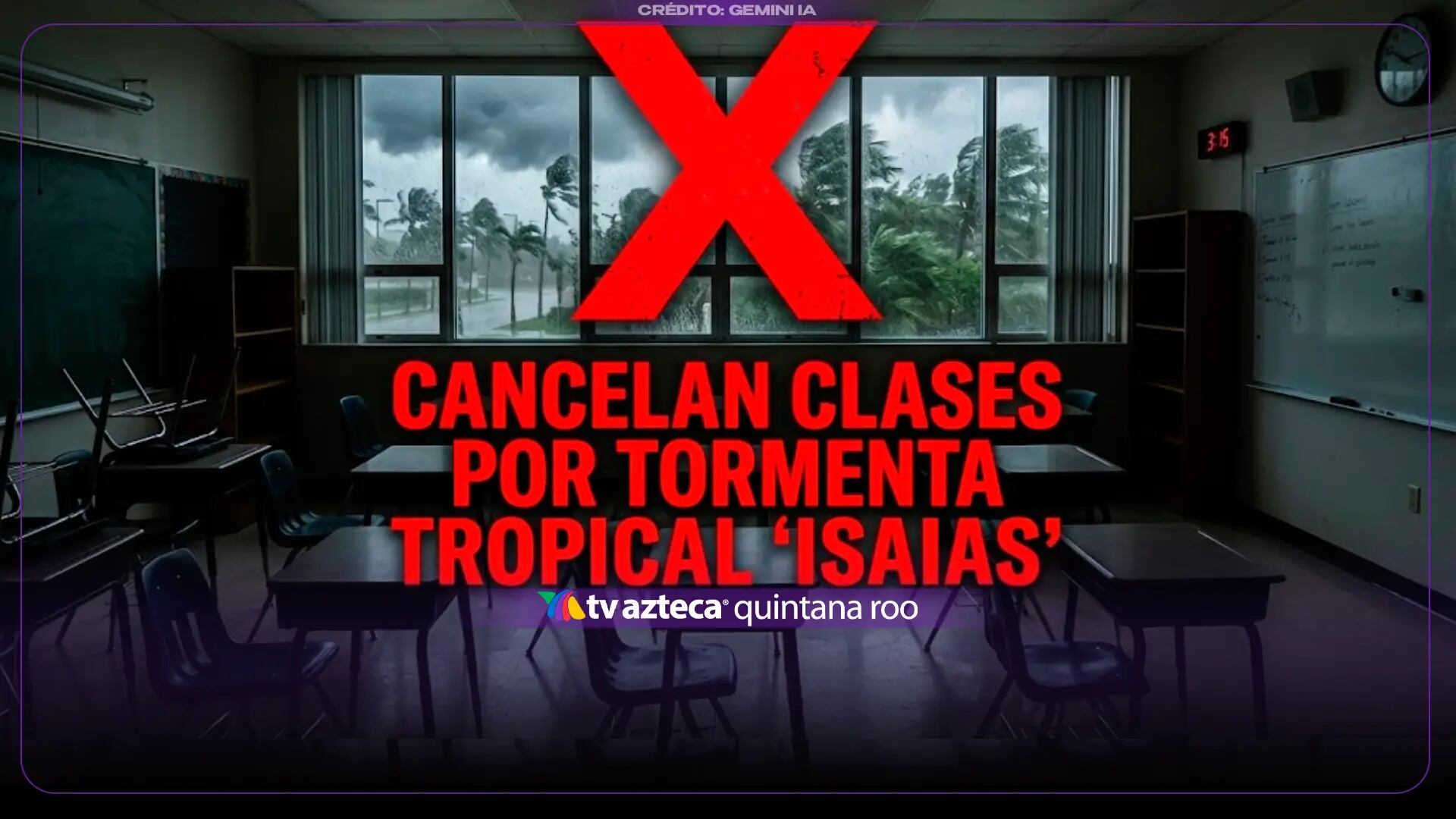 Cancelan clases por Tormenta Tropical ‘Isaias’ el jueves 8 de octubre: ¿En dónde aplicará la suspensión?