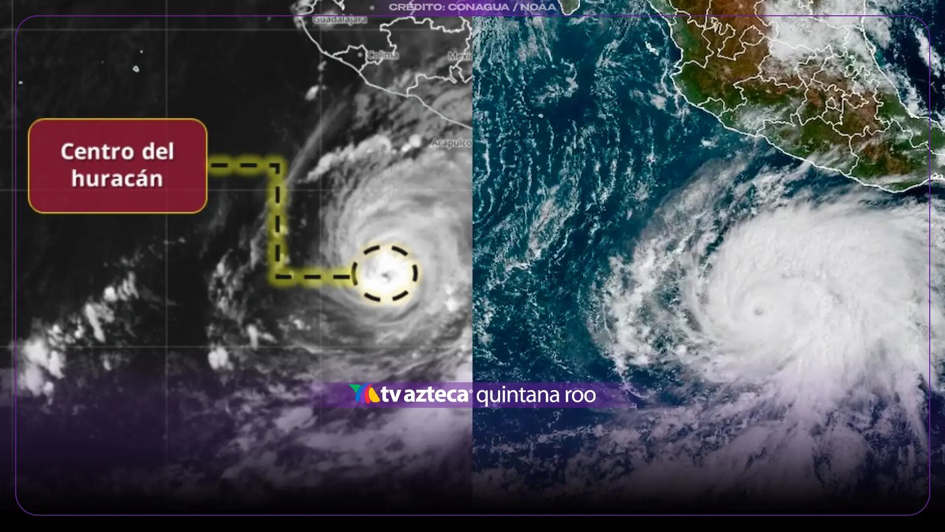 Huracán ‘Vance’: Esta es la ubicación EXACTA del ciclón hoy, sábado 24 de octubre de 2026