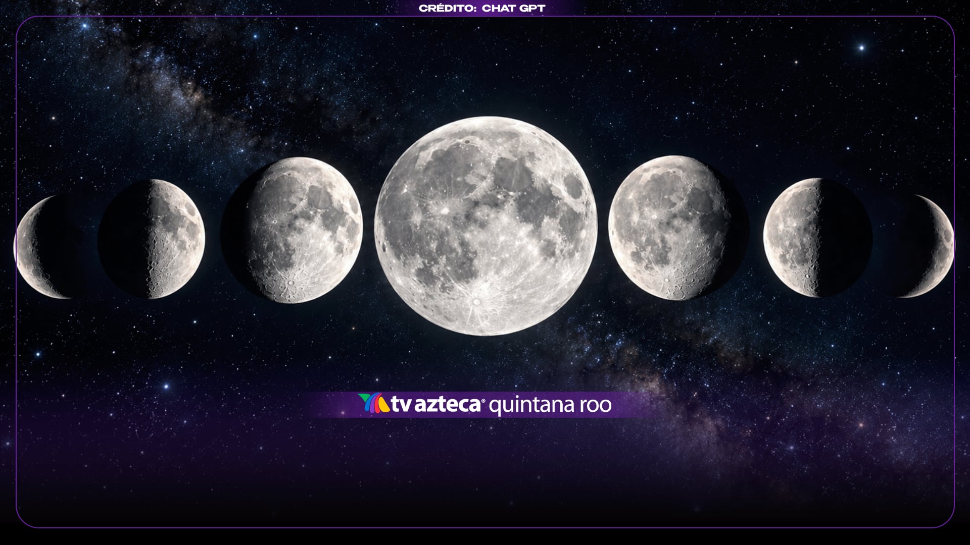 Esta noche no olvides voltear a ver la Luna.