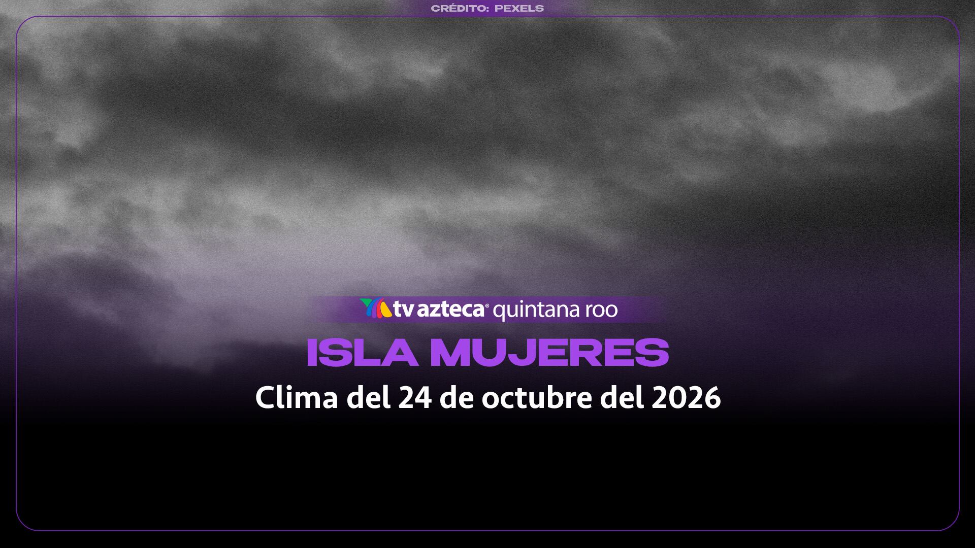 Isla Mujeres: Temperatura y pronóstico del clima para hoy, 24 de octubre de 2026