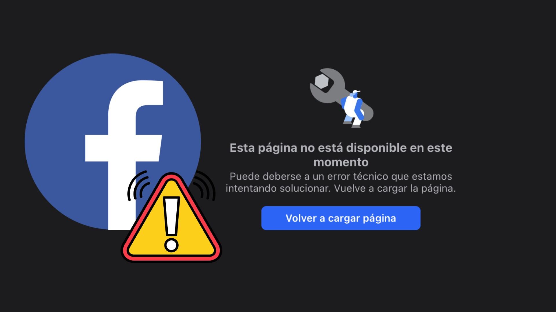 Se cae Facebook HOY, viernes 12 de junio de 2026 y usuarios reportan error en la plataforma