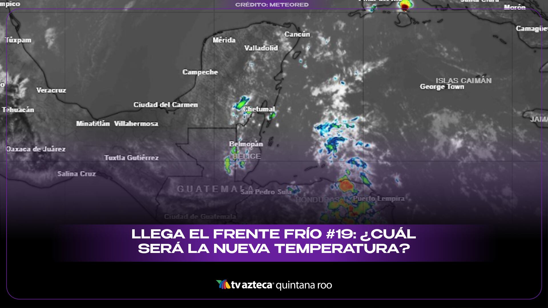 Llega el frente frío #19: ¿Cuál será la nueva temperatura?