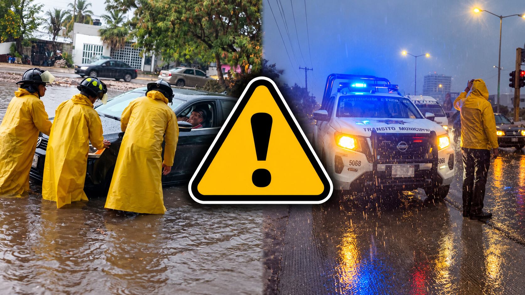 Tomas tus precauciones y revisa tu ruta antes de salir.