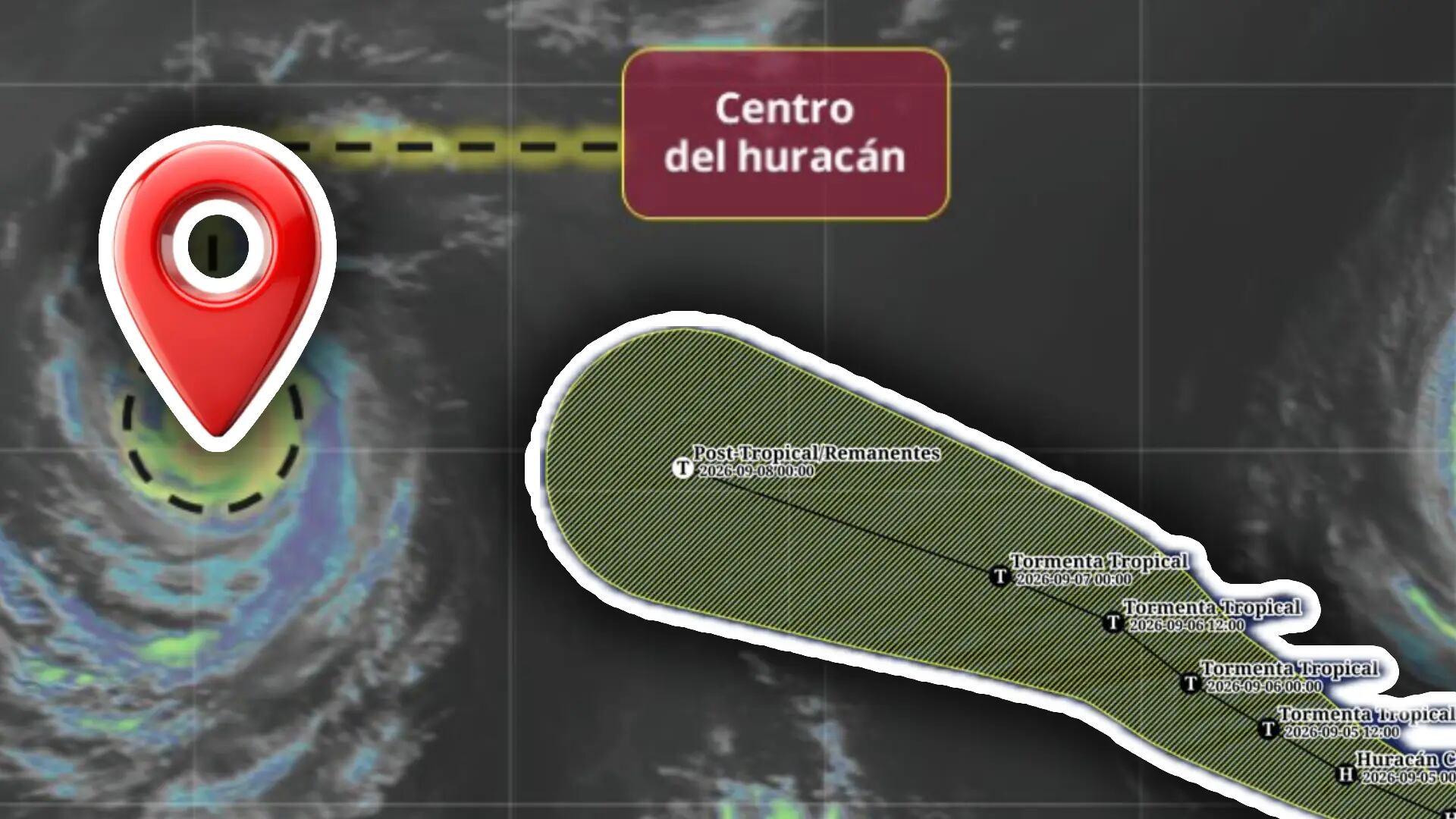 ¿Qué categoría es el huracán ‘Karina’? Ubicación EXACTA y trayectoria del ciclón hoy, viernes 4 de septiembre de 2026
