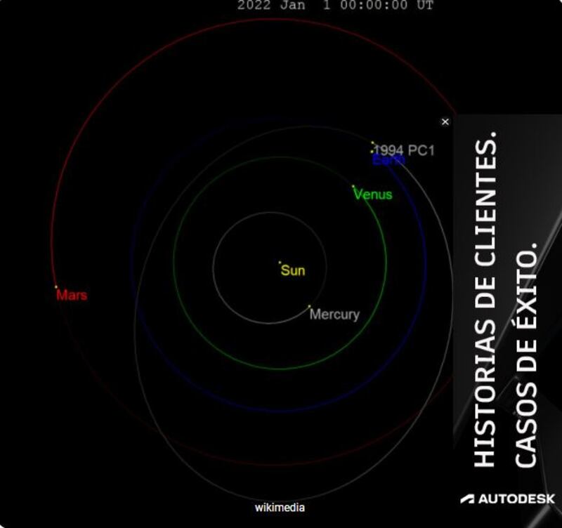 asteroide pasará cerca de la tierra