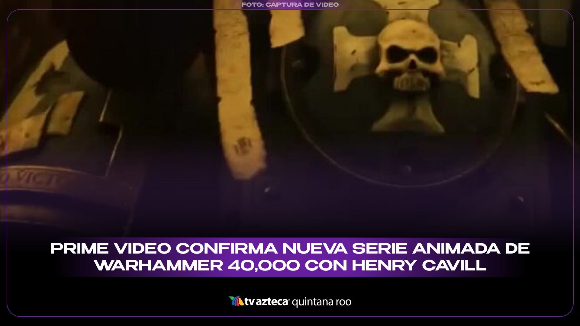 Prime Video confirma nueva serie animada de Warhammer 40,000 con Henry Cavill