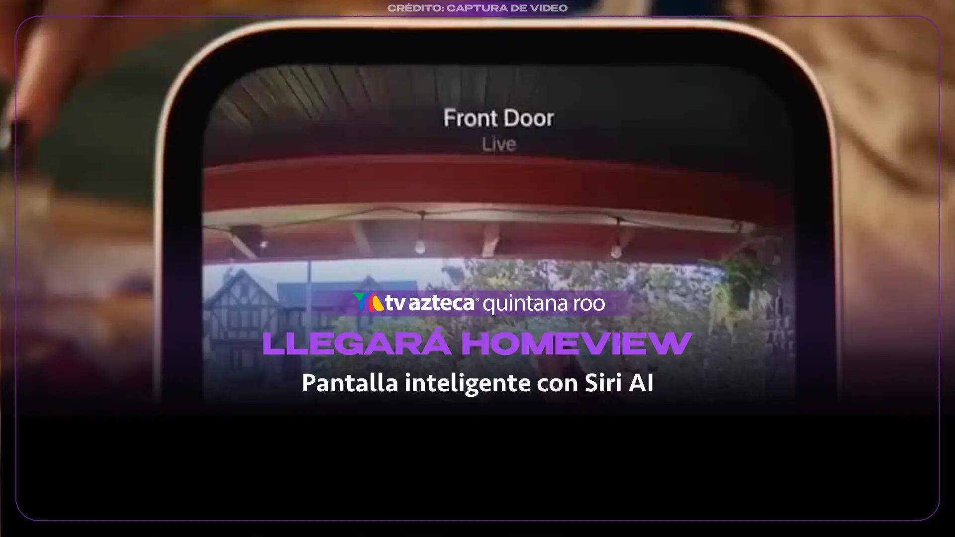 Apple presenta HomeView: la pantalla inteligente con Siri AI que llegará el 13 de noviembre