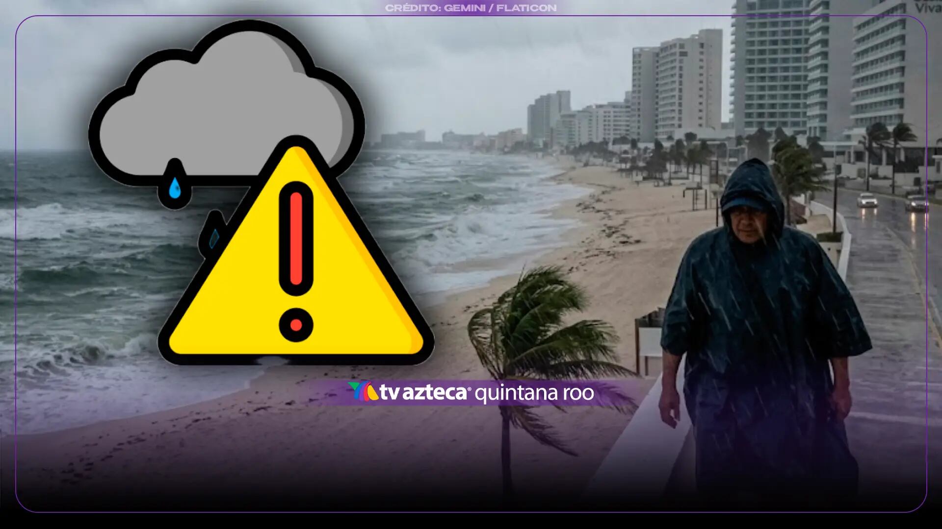 Frente Frío 2 impacta Quintana Roo: estas son las afectaciones que se esperan en Cancún este sábado