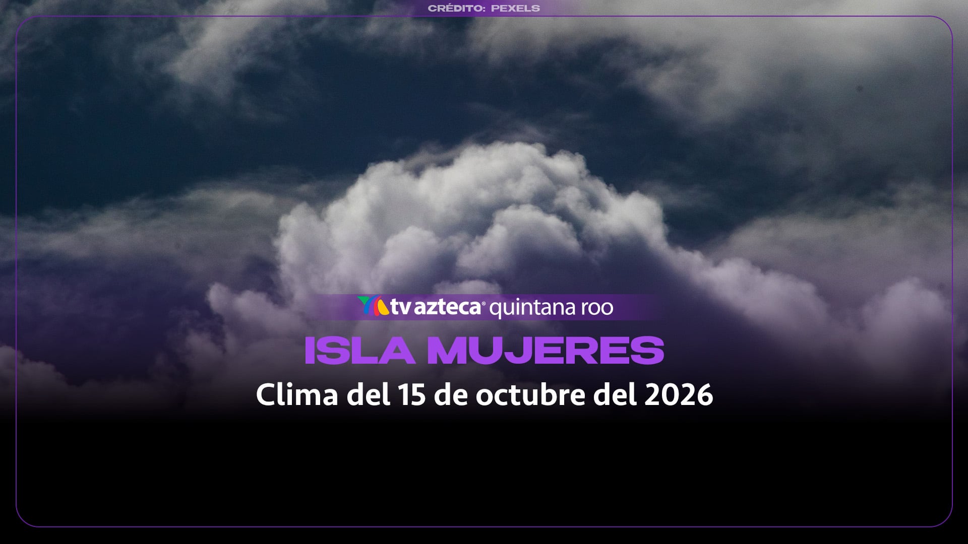 Isla Mujeres: Temperatura y pronóstico del clima para hoy, 15 de octubre de 2026
