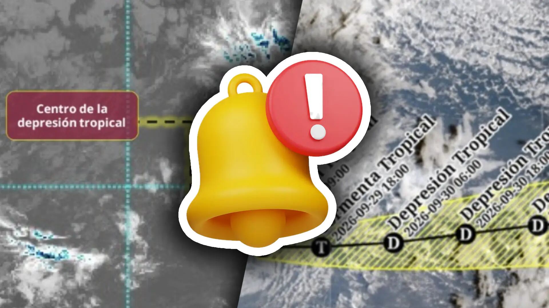 ¿Se convertirá en ‘Simon’? Se forma la Depresión Tropical Diecinueve-E; esta es su ubicacion exacta hoy, 29 de septiembre
