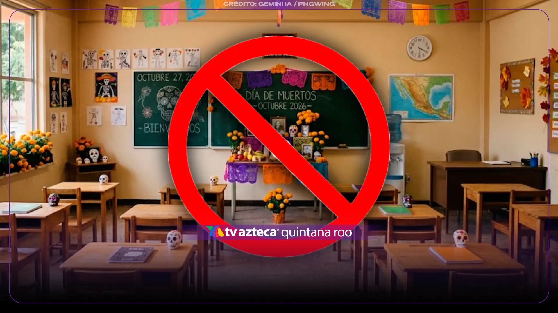 ¿Hay clases el viernes 30 de octubre de 2026 en Quintana Roo? Esto dice la SEP sobre el megapuente de Día de Muertos