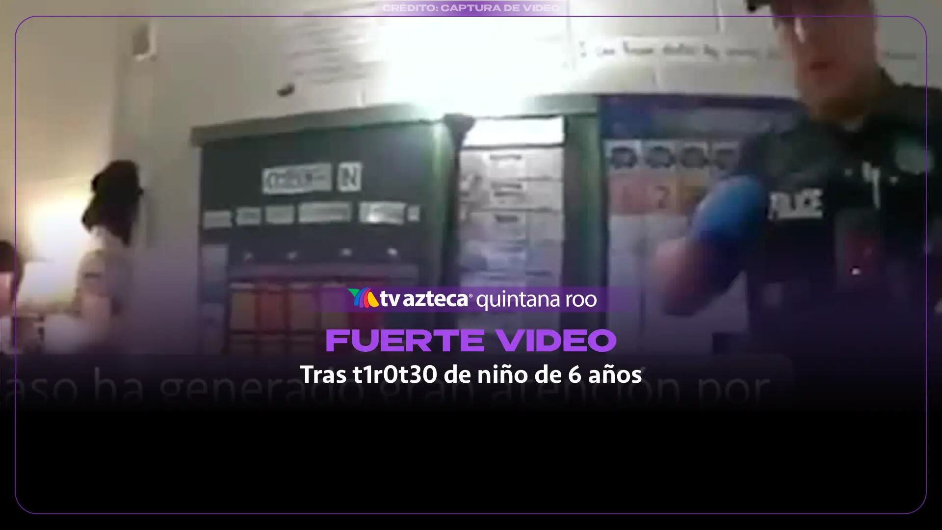 IMÁGENES SENSIBLES: Filtran video de cámara corporal tras tiroteo de niño de 6 años a su maestra en escuela de Virginia