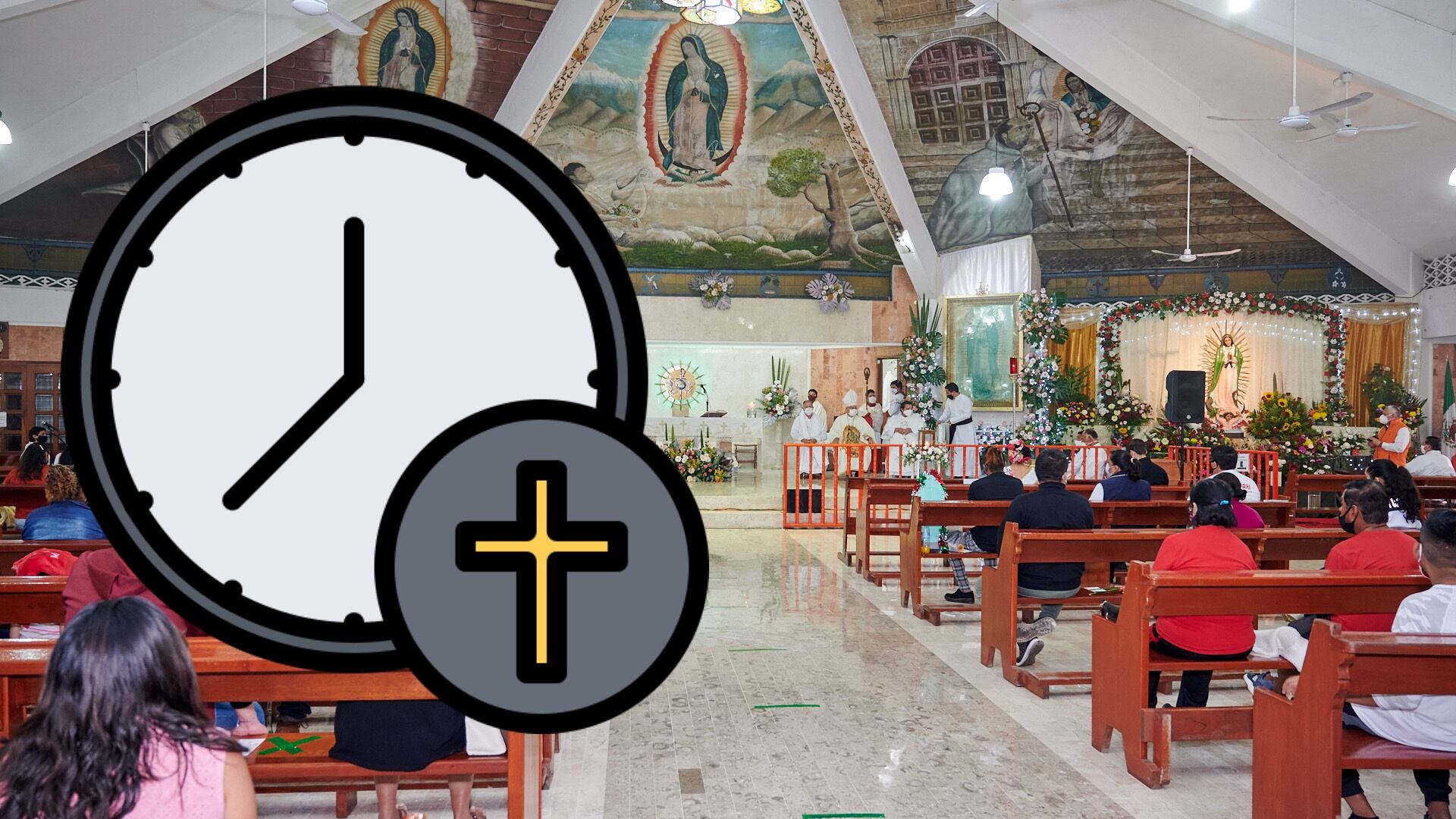 ¿A qué hora son las misas de la Virgen de Guadalupe en Cancún este 11 y 12 de diciembre de 2025?