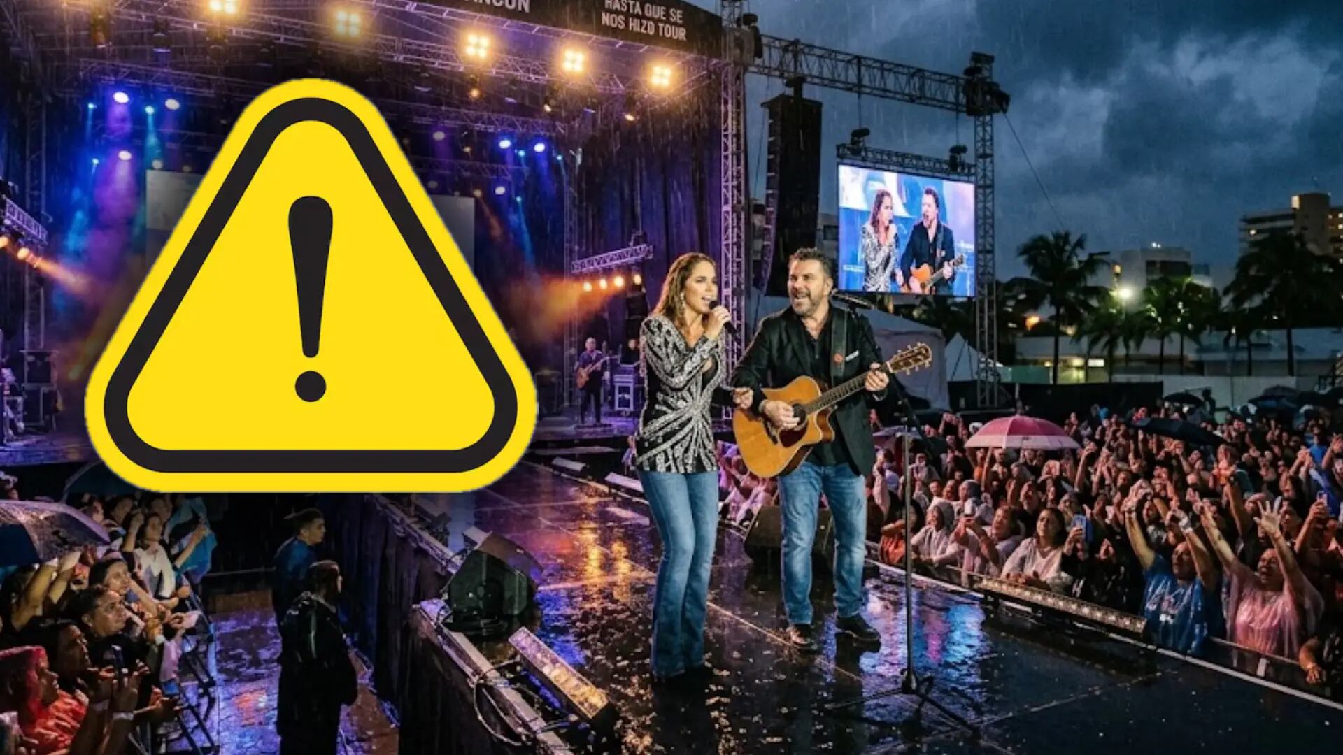 ¿Lloverá durante el concierto de Lucero y Mijares en Cancún HOY? Este es el pronóstico para la noche del martes 15 de septiembre
