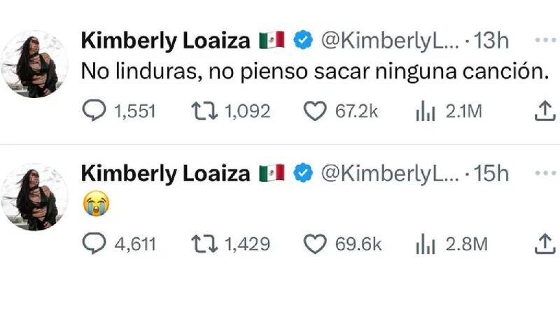 mensaje de Kimberly Loaiza a Juan de Dios Pantoja
