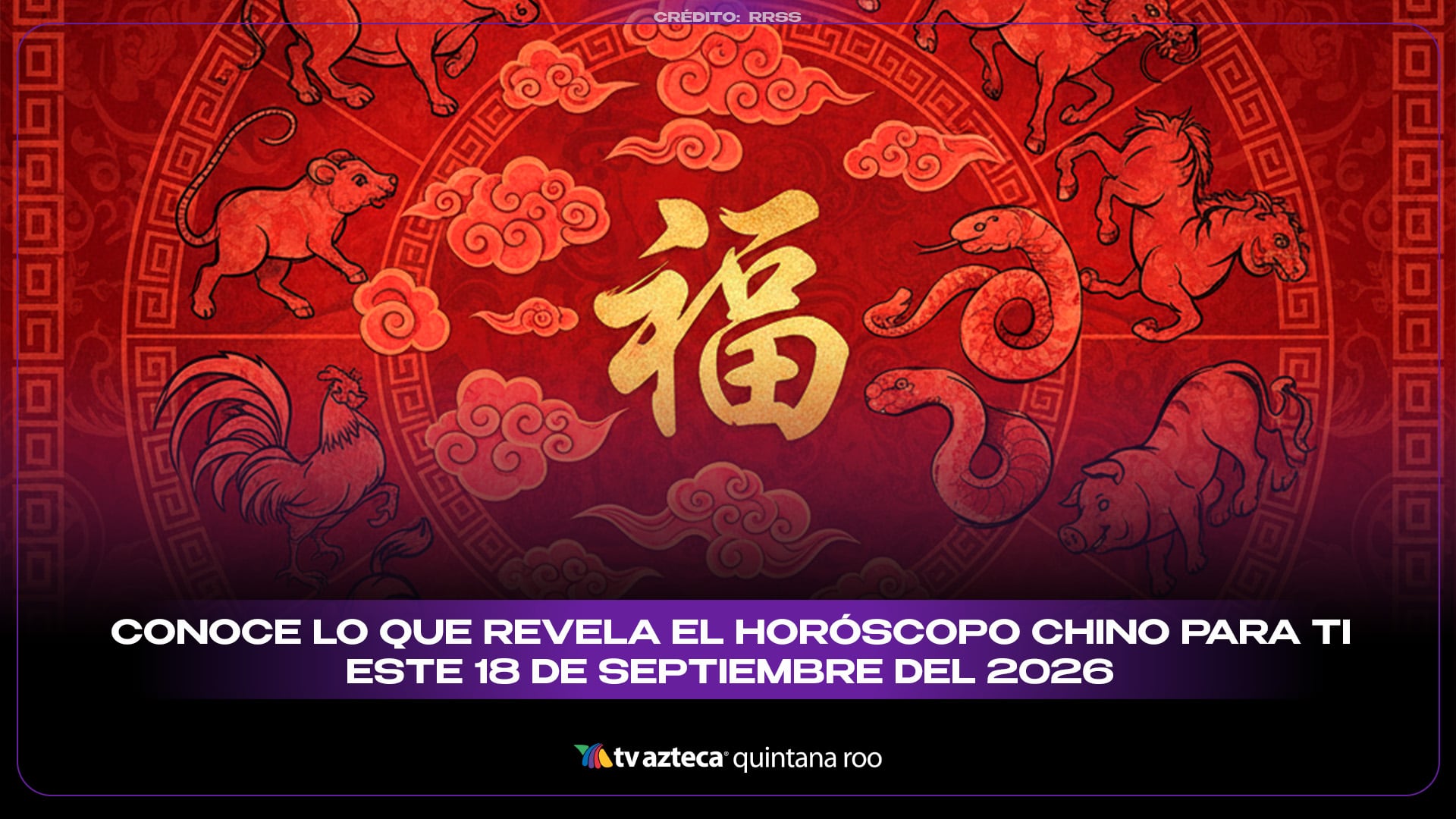 Horóscopo Chino hoy 18 de septiembre: descubre qué te depara el día según tu signo