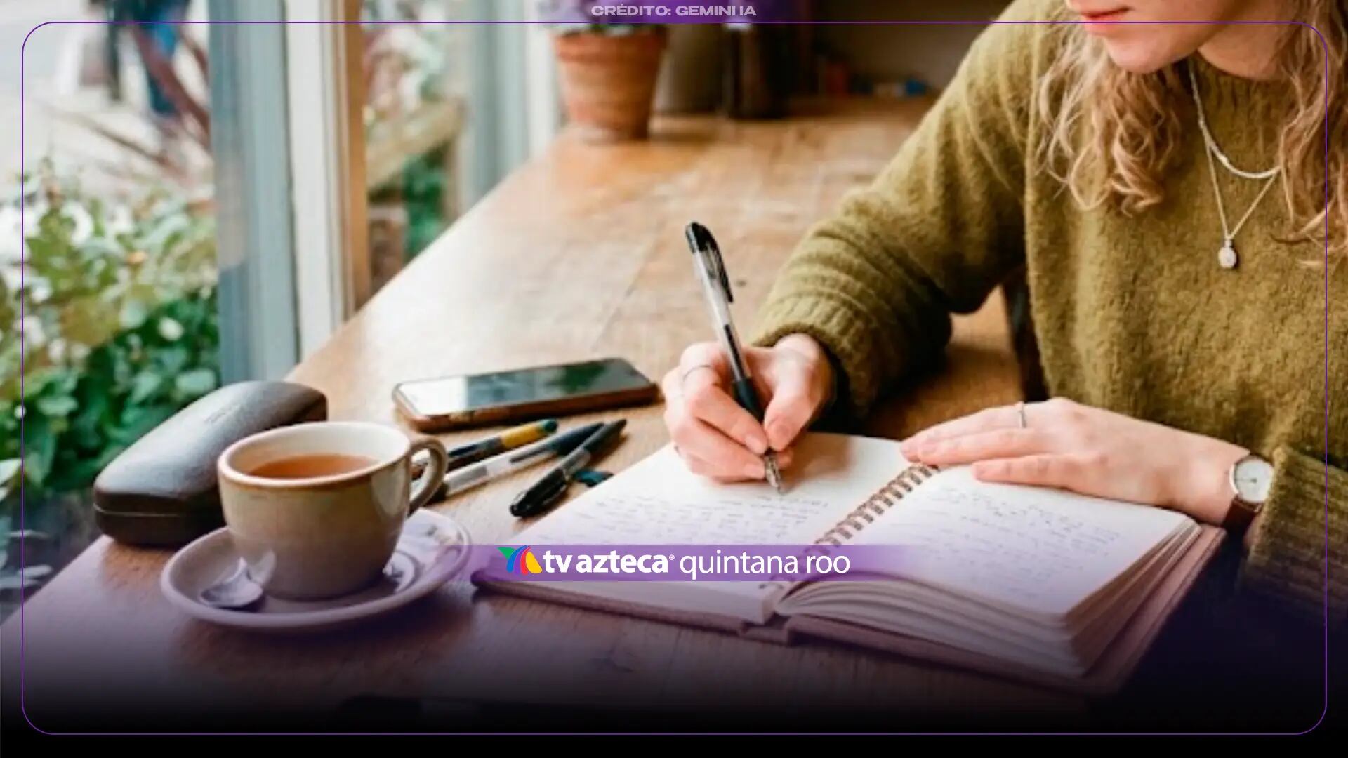 Journal prompt de HOY, 14 de octubre de 2026: Ideas para que escribas en tu diario y cierres tu día con la mejor energía